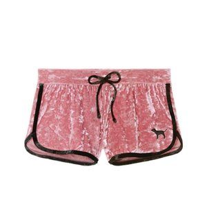 Victoria's Secret PINK Velvet Sleep Short NWT